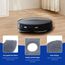 Saros 10R Wischtücher für Roborock Saros 10R/Z70,Qrevo Curvx,Qrevo Curv 2 Pro,QV 35A/QV35S,Qrevo Edge/Curv/Master/Slim,Qrevo S5V Saugroboter,Neues Verbessertes Waschbar und Wiederverwendbar Wischmopp