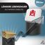 McFilter I 16 Staubsaugerbeutel kompatibel mit Bosch Serie 2 Serie 4 Serie 6 Serie 8, BBZ16FGALL Typ G ALL, passend für BGL8XHYG, BGD38RD1H, BGDS2CHAMP GL-20 30 allergy MoveOn Mini inkl. 4 Mikrofilter