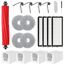 VIEWALL QV 35A Zubehör für Roborock QV 35A/QV 35S/QR 598/QR 798 Staubsauger 1 Hauptbürsten,4 HEPA-Filter,4 Staubbeutel,4 Wischtücher,4 Seitenbürsten,1 Bürste,1 Schraubendreher,19 pcs Ersatzteilset