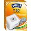 Swirl Y 30 EcoPor Staubsaugerbeutel (4 Beutel), reißfeste Staubbeutel für einige Rowenta & Moulinex Staubsauger, 99,9% Filterung von Hausstaub & allergenem Feinstaub