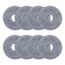 8 Stück Wischtücher für Roborock Saros 10R/Z70/20, Q Revo/Qrevo S/Qrevo Pro/Qrevo Master/Qrevo Edge/Qrevo Curv/2 Pro/Qrevo Slim/QV 35A 35S/QR 598/798/S5V Saugroboter, Mikrofaser Wischpad Zubehör