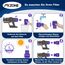 MXZONE V15 Filter für Dyson, 2 Stück Filter für Dyson V11 Absolute, Ersatzfilter V15 SV14 SV17 SV22 Animal Detect Extra Pro Detect Torque Drive Staubsauger Ersatzfilter, Ersetzen Sie DY-970013-02