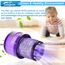 2 Stück Ersatzteile Filter für Dyson V11 Torque Drive Animal V15 Detect Akku Staubsauger SV14 SV17 SV22 Ersatzfilter für Absolute Extra Pro Waschbar Hepa Filter Ersetzen Sie # DY-970013-02