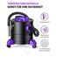 VANPORE Aschesauger für Kamin, 20L Aschesauger, 1200W Starke Saugleistung, Kamin Staubsauger mit Rollfuß, Für Kamin, Pelletgrill, Ofen und Feuerstelle (Purple)