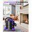 VANPORE Aschesauger für Kamin, 20L Aschesauger, 1200W Starke Saugleistung, Kamin Staubsauger mit Rollfuß, Für Kamin, Pelletgrill, Ofen und Feuerstelle (Purple)