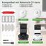 Q7 MAX Ersatzzubehör Kompatibel mit Roborock Q7/ Q7+/Q7 MAX/ Q7 MAX + Staubsauger, 1 Hauptbürste, 4 Filter, 4 Wischtücher, 4 Seitenbürsten, 1 Bürstenreinigungswerkzeug -Für Roborock q7 max zubehör
