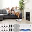 24 Stück Staubsauger Zubehör für Ecovacs Deebot T30 Pro Omni / T30 Omni Roboter Saugroboter, 1 Hauptbürste, 6 Wischtücher, 4 Filter, 6 Seitenbürsten, 6 Staubbeutel, 1 Reinigungsbürste