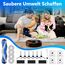 19 Stück Zubehörset für Ecovacs Deebot T30 Pro Omni / T30 Omni Saugroboter, Ersatzteile mit 1 Gummi-Hauptbürste, 3 HEPA-Filtern, 4 Staubbeuteln, 4 Wischpads, 6 Seitenbürsten und 1 Reinigungsbürste
