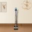 Bison Ständer für Dyson Akkusauger – Organizer & Halterung für Dyson V15s, V15, V12 Slim, V11, V10, V8, V7, V6, DC30 – DC35 Standfuß mit Rahmen für Dyson Akkusauger (Schwarz mit Holzgriff)