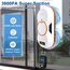 Fensterreinigungsroboter mit automatischem Wasserstrahl, 5600 PA, automatischer Fensterreiniger, intelligente Navigation, Fernbedienung, für glatte Oberflächen, mit 10 Reinigungstüchern (D 5600 Pa)