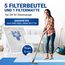 VIOKS 5X Staubsauger Beutel Ersatz für Miеle Staubsaugerbeutel 9917730 + 1x Filtermatte passend für S 8340 Miеle Staubsaugеr & Ersatz für Miеlе GN Staubsaugеrbeutel