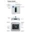 Fabater Fensterputzroboter, 2500Pa Fensterputzroboter mit Automatischer Wassersprühung, Ferngesteuerter Fensterputzroboter mit Intelligenter Pfadplanung, Kantenerkennung, 50-ml-Reservoir