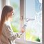 CleanRite® Fenstersauger | Akku Fensterputzer | Elektrischer Fensterreiniger | Fensterputzroboter | Inkl. Sprühflasche | Kabellos und Leicht | Lange Akkulaufzeit von 40 min | 12W