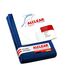 ALCLEAR 820002 Mikrofasertuch Set Fenster 2-teilig: 60x45 cm Fenstertuch & 60x40 cm Trockentuch – streifenfrei, fusselfrei – für Fenster, Spiegel, Glas, Auto, Haushalt, Bad, Küche, Glastuch Reinigung