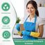 ecoTru 6 Stück Bio Spülschwamm Aus Kompostierbarer Zellulose und Kokos, Natur Reinigungsschwamm, öko und Nachhaltig Küchenschwamm, Umweltfreundlich Kitchen Sponge, Biologisch Abbaubar Geschirrschwamm