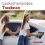 ALCLEAR 820002 Mikrofasertuch Set Fenster 2-teilig: 60x45 cm Fenstertuch & 60x40 cm Trockentuch – streifenfrei, fusselfrei – für Fenster, Spiegel, Glas, Auto, Haushalt, Bad, Küche, Glastuch Reinigung