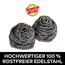 Scotch-Brite Stainless Steel Scourer, 12 Pieces - Rust Resistant Spiral Metal Scourer, Powerful and Effective Clean Scrubbing pad