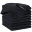 VIVOTE Mikrofasertücher Schwarz Spüllappen Putztücher Küche Reinigungstücher Putzlappen Waschbar Microfaser Putztuch Dick Haushalts Putzlappen Mehrzweck Staubwischen 20 cm X 20 cm 9 Stück