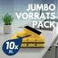 SONTY Spülschwamm XL Gelb/Schwarz aus Österreich - 10x Profi Jumbo Schwamm - Küchenschwamm mit Schleifmittel - Topfreiniger Putzschwamm Küche gegen hartnäckigen Schmutz (15 x 7 x 4 cm - 10 Schwämme)