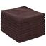 VIVOTE Mikrofasertücher Braun Spüllappen Küchenlappen super saugfähig und dick Haushalts Putzlappen microfaser Küche Putztücher Mehrzweck Staubwischen 30 cm X 30 cm 9 Stück