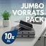 SONTY Spülschwamm XL Grau/Schwarz aus Österreich - 10x Profi Jumbo Schwamm - Küchenschwamm mit Schleifmittel - Topfreiniger Putzschwamm Küche gegen hartnäckigen Schmutz (15 x 7 x 4 cm - 10 Schwämme)