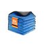 Kemes Mikrofasertücher Auto Innenraum Haushaltsreinigung Putztücher 500GSM Mircofaser Poliertuch 30x30cm (Blau, 6)