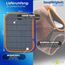 BEXEED Handtuch - CarbonPads, 1x Blau, 1x Orange, 16 x 22 cm - Mikrofaserglasreinigungstuch-Set für Autofenster - Saugfähiger Kern für Streifenfreien Glanz - 2er Pack