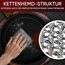 GUSSKÖNIG Gusseisen Ringreiniger (Ring cleaner18x18 cm)- Hochwertiger Edelstahl Ringreiniger für Effektive und schonende Reinigung von Gusseisenprodukten - Schützt Patina