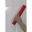 Glart 44WBB Silikonabzieher 31 cm – Bad- und Fensterwischer für Dusche, Glas, Spiegel – Abzieher mit ergonomischem Griff und flexibler Lippe, streifenfrei, geräuscharm, wiederverwendbar, pflegeleicht