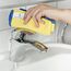 ELEXACLEAN Fenstertuch streifenfrei, Mikrofaser Fensterputztücher (4 Stück, 40x30 cm, anthrazit) Premium Glas Putztücher Auto für Innen & Außen