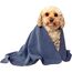 Glart 4485 Mikrofaser Hundetuch – 80×55 cm saugstarkes Handtuch zum Abtrocknen & Reinigen – weich & schonend für Fell & Pfoten – für Auto, Bad & Zuhause – designed in Germany