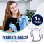 culiclean Fenster Poliertuch – Mikrofaser Poliertücher Gläser – Glastuch Fenster – Fensterputztücher streifenfrei – Fenstertuch fusselfrei – 1 Stück – 40x60cm, weiß