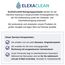 ELEXACLEAN Fenstertuch streifenfrei, Mikrofaser Fensterputztücher (4 Stück, 40x30 cm, rot) Premium Glas Putztücher Auto für Innen & Außen