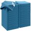 HOMEXCEL Blau Mikrofasertücher 50 Stück, Wiederverwendbare Küchen-Mikrofaser-Reinigungstücher, Lappen Putztücher Geschirrtücher, Fusselfreie Waschbare für Zuhause, Fenster, Auto 30 x 30 cm