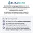 ELEXACLEAN Fenstertuch streifenfrei, Mikrofaser Fensterputztücher (8 STK., 40x30 cm, 4X rot & 4X gelb) Premium Glas Putztücher Auto für Innen & Außen