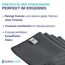 ELEXACLEAN Fenstertuch streifenfrei, Mikrofaser Fensterputztücher (8 Stück, 40x30 cm, anthrazit) Premium Glas Putztücher Auto für Innen & Außen