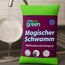 mr.Green – 4er Set Wiederverwendbare Schwämme – Waschbar, Langlebig, Geruchsneutral – Für Küche & Bad – Umweltfreundlich & Kratzfrei (Grün)