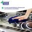 SUPER CLEAN Kochfeldreiniger für alle Glaskeramik und Induktionskochfelder. Inhalt: 250 ml + 2in1 Duo Schwamm. Strahlende Reinigung und Pflege – Kennzeichnungsfrei, Umweltfreundlich.