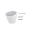 Mepal - Küchenabfalleimer Calypso - Kleiner Mülleimer mit Deckel - Komposteimer Küche - Ideal für die Küchenorganisation - Küchenhelfer & Spülmaschinenfest - 2200 ml - Titanium