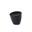 Mepal - Küchenabfalleimer Calypso - Kleiner Mülleimer mit Deckel - Komposteimer Küche - Ideal für die Küchenorganisation - Küchenhelfer & Spülmaschinenfest - 2200 ml - Nordic black