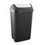 keeeper Mülleimer mit Schwingdeckel, 50 l, Swantje, Graphit-Grau