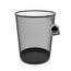 BigDean Papierkorb Büro Mülleimer schwarz 34cm hoch 20L Draht - Mülleimer Büro Trash Can Papiermülleimer Abfalleimer Mülleimer Trash Bin