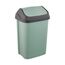 keeeper Mülleimer mit Schwingdeckel, 25 l, 33,5 x 25,5 x 53,5 cm, Swantje, Grün (Nordic Green)