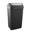 keeeper Mülleimer mit Schwingdeckel, 50 l, Swantje, Graphit-Grau