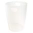Exacompta 45357D ECOBIN 8er Pack Papierkorb 15 Liter mit Griffen. Eleganter und robuster Papierkorb und Mülleimer im modernen Design glasklar