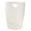 Exacompta 45357D ECOBIN 8er Pack Papierkorb 15 Liter mit Griffen. Eleganter und robuster Papierkorb und Mülleimer im modernen Design glasklar