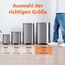 Amazon Basics Rechteckig 50 l Mülleimer für die Küche mit Stahlrohrpedal - Sanft Schließend mit Deckel, für Küche, Bad oder Büro, 13.2 gallons, Satiniertes Nickel