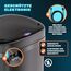 Monzana® Sensor Mülleimer Küche 58 L Automatik mit Bewegungssensor Soft-Close-Deckel Wasserdicht USB-Kabel Smarter Abfalleimer Müllbehälter Schwarz