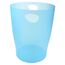 Exacompta 45399D ECOBIN 8er Pack Papierkörbe 15 Liter mit Griffen. Eleganter und robuster Papierkorb und Mülleimer im modernen Design farbig sortiert