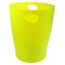 Exacompta 45399D ECOBIN 8er Pack Papierkörbe 15 Liter mit Griffen. Eleganter und robuster Papierkorb und Mülleimer im modernen Design farbig sortiert